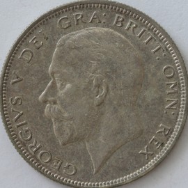 HALF CROWNS 1931  GEORGE V  UNC T