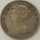 HALF CROWNS 1707  ANNE PLAIN SEPTIMO NVF