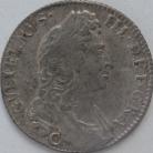 SHILLINGS 1697 C WILLIAM III WEAK DATE 3RD BUST ESC 1104 GVF/NVF