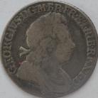 SHILLINGS 1723  GEORGE I SSCO FRENCH ARMS AT DATE ESC1177  GF/NVF 