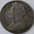 SIXPENCES 1741  GEORGE II ROSES VF