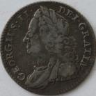 SIXPENCES 1745  GEORGE II ROSES NVF