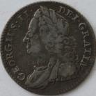 SIXPENCES 1745  GEORGE II ROSES NVF