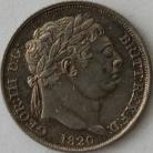 SIXPENCES 1820  GEORGE III NEF