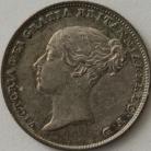 SIXPENCES 1844  VICTORIA LARGE 44 SCARCE NEF