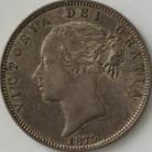 HALF CROWNS 1875  VICTORIA NEF