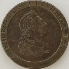 PENNIES 1797  GEORGE III  GVF