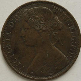 PENNIES 1861  VICTORIA F33 GVF/VF