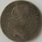 CROWNS 1673  CHARLES II 3RD BUST V QUINTO ESC 47 GF