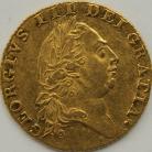 GUINEAS 1787  GEORGE III GEORGE III 5TH HEAD GEF