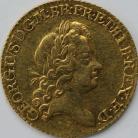 GUINEAS 1726  GEORGE I GEORGE I 5TH BUST S3633 SCARCE GRADE GEF