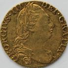 GUINEAS 1784  GEORGE III GEORGE III 4TH HEAD S3728 NEF