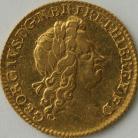 HALF GUINEAS 1726  GEORGE I GEORGE I 2ND HEAD GVF/NEF