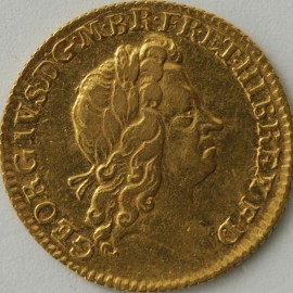 HALF GUINEAS 1726  GEORGE I GEORGE I 2ND HEAD GVF/NEF