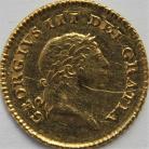 THIRD GUINEAS 1810  GEORGE III GEORGE III 2ND HEAD - SMALL SCRATCH ON OBVERSE GEF