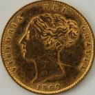 HALF SOVEREIGNS 1860  VICTORIA VICTORIA GVF