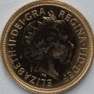 HALF SOVEREIGNS 2005  Elizabeth II NEW REVERSE DESIGN BU