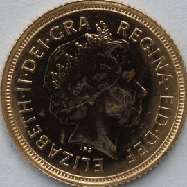 HALF SOVEREIGNS 2005  Elizabeth II NEW REVERSE DESIGN BU