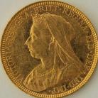 SOVEREIGNS 1894  VICTORIA OLD HEAD MELBOURNE GEF