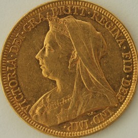 SOVEREIGNS 1896  VICTORIA OLD HEAD MELBOURNE GVF