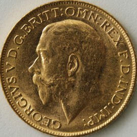 SOVEREIGNS 1912  GEORGE V LONDON BU