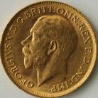 SOVEREIGNS 1914  GEORGE V SYDNEY UNC LUS