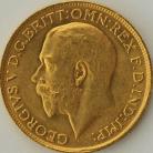 SOVEREIGNS 1924  GEORGE V SYDNEY VERY RARE UNC LUS