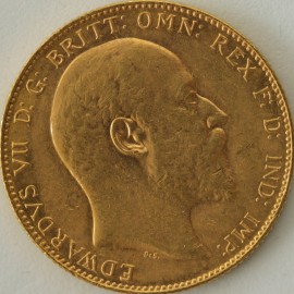 SOVEREIGNS 1906  EDWARD VII PERTH  GEF