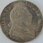 CROWNS 1700  WILLIAM III 3RD BUST EF+