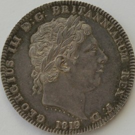 CROWNS 1819  GEORGE III LX GEF