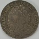 HALF CROWNS 1692  WILLIAM & MARY 2ND BUST QUARTO GVF