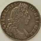 HALF CROWNS 1698  WILLIAM III DECIMO ESC 554 GVF