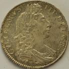 HALF CROWNS 1700  WILLIAM III DVODECIMO 1ST BUST LARGE SHIELDS SUBERB MINT STATE MS