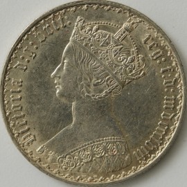 FLORINS 1858  VICTORIA SCARCE GEF/NUNC