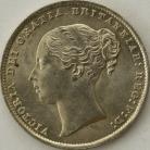 SHILLINGS 1861  VICTORIA BU