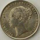 SHILLINGS 1861  VICTORIA BU