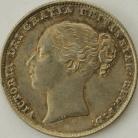 SHILLINGS 1862  VICTORIA RARE UNC T