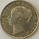 SHILLINGS 1864  VICTORIA DIE NO 65 GEF