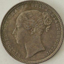 SHILLINGS 1871  VICTORIA DIE NO 31 UNC T