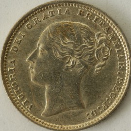 SHILLINGS 1872  VICTORIA DIE NO 103          NUNC LUS