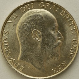 SHILLINGS 1902  EDWARD VII  BU