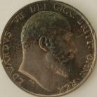 SHILLINGS 1905  EDWARD VII EXTREMELY RARE UNC T