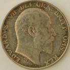 SHILLINGS 1905  EDWARD VII EXTREMELY RARE GVF