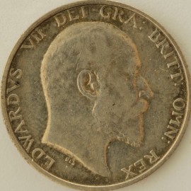 SHILLINGS 1905  EDWARD VII EXTREMELY RARE GVF