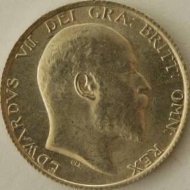 SHILLINGS 1906  EDWARD VII  BU