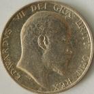 SHILLINGS 1908  EDWARD VII SCARCE GEF