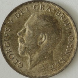 SHILLINGS 1914  GEORGE V  UNC.T.