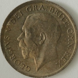 SHILLINGS 1915  GEORGE V  SUPERB TONED  UNC