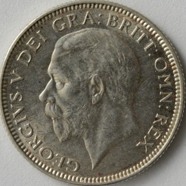 SHILLINGS 1926  GEORGE V MOD EFF      UNC LUS