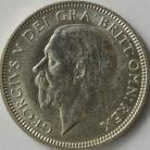 SHILLINGS 1927  GEORGE V 2ND TYPE SCARCE GRADE BU